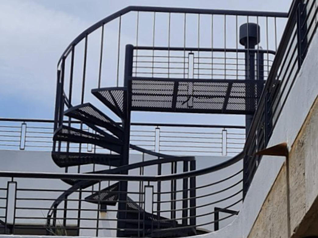 The Iron Maiden Staircase Design